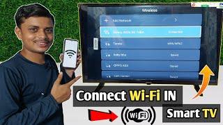 smart tv me wifi kaise connect kare  How to Connect WiFi in smart TV  led tv connect with wifi