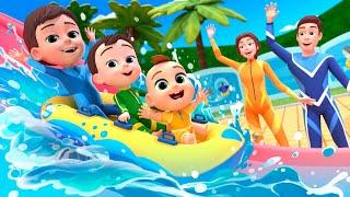 Water Slides Song  Good Manners Lalafun Nursery Rhymes & Kids Songs
