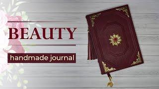 Handmade journal Beauty  Блокнот-книга для записей Красотка