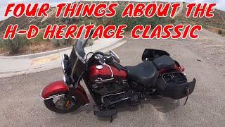 2019 Harley Davidson Heritage Classic 114 after 4000 Miles