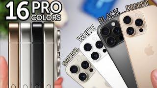 iPhone 16 Pro All Colors In-Depth Comparison Which is Best?