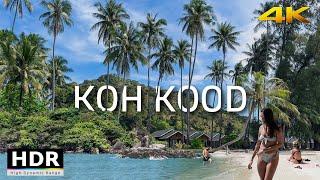 4K HDR  Walking Tour Koh Kood  Best island in the World  Thailand 2023 - With Captions