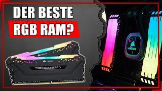 Der perfekte RGB Arbeitsspeicher?  Corsair Vengeance RGB PRO RAM im Test  Review Deutsch