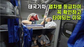 Thailand Chiang Mai Sleeping Train 1st Class 2nd Class Comparison Reservation Method Chiang Mai