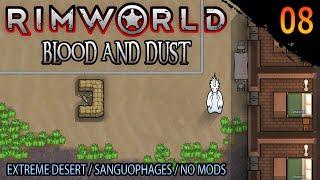 RimWorld Blood and Dust - EP 08 Thrumbo no commentary playthrough