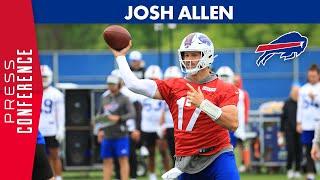 Josh Allen Go Into Training Camp Ramping Up The Right Way  Buffalo Bills