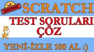 Yeni Scratch Test Soruları Çöz-Yazılı Hocam