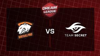 Virtus Pro vs Team Secret - Game 1 - ROG DreamLeague Season 8