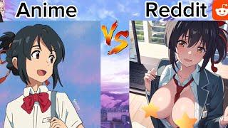 Anime vs Reddit - Random girlThe Rock Reaction MemeMizohent93 New Background