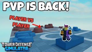 PVP MODE IS BACK  How does it Compare?   Roblox Tower Defense Simulator