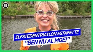 Sylvana IJsselmuiden blijft twijfelen aan haar lichaam  ELFSTEDENTRIATLON ESTAFETTE #2  NPO 3 TV