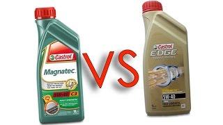 Castrol Magnatec 5W40 vs Castrol EDGE 5W40 test oil