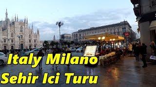 Italy Milano City En Eski Kilise Italya Milano Sehir ici Turu