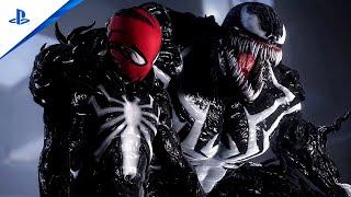 Marvels Spider-Man 2 Peters Holland And Miles Classic MCU Suit vs Venom What If? Full Battle