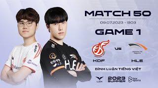 KDF vs HLE - Game 1  Week 5 Day 5 LCK Summer 2023  Kwangdong Freecs vs Hanwha Life Esports