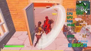 Radeon Vega 3 Graphics -- AMD Athlon 200GE -- Fortnite Battle Royale FPS Test Performance Mode