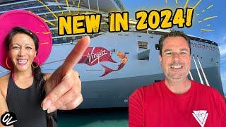 CRUISE NEWS  What’s NEW on VIRGIN VOYAGES in 2024