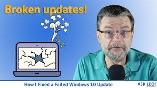 How To Fix a Failed Windows 10 Update