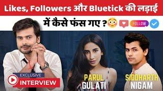 SIddharth Nigam & Parul Gulati Exclusive Interview with Rahul Varun  The Filmy Charcha  Bluetick