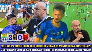 SKILL EROPA MATEO HIPNOTIS BOBOTOH️GILA CIRO OBRAK-ABRIK PSM️Hasil Laga Persib vs PSM