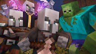 Illagers Into The Dungeon 03 - Family Power  Minecraft Animation
