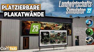 LS22 Mods - Platzierbare Plakatwände Pack - LS22 Modvorstellung