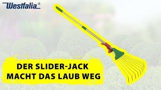Gartenmeister Universal-Rechen Slider Jack  Rechen und Harke mit Schiebefunktion  Westfalia