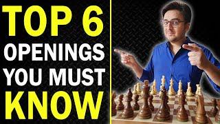 6 Best Chess Openings for Beginners  Top Moves Plans Strategy Gambits Tactics Traps & Ideas