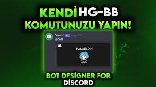 Kendi Resimli HG-BB Komutunuzu Yapın  Bot Designer For Discord