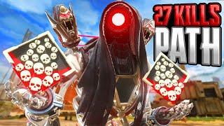 INSANE Pathfinder 27 KILLS and 5500 Damage Apex Legends Gameplay