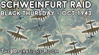 The Second Schweinfurt Raid - The USAAFs Black Thursday October 1943 - Animated