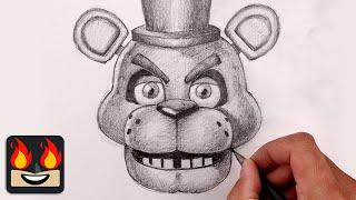 How To Draw Freddy Fazbear  Five Nights at Freddys