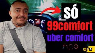 Vale A Pena Fazer Só 99Comfort E Uber Comfort? Motorista De Aplicativo