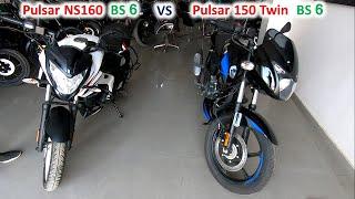 Pulsar NS160 BS6 vs Pulsar 150 Twin Disc Comparison Which is Better ?