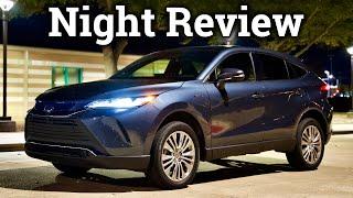 2021 Toyota Venza Review & Drive at NIGHT Exterior Interior and Ambient Lights