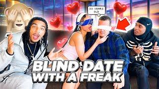 I Put A 30 Yr Old Virgin On A Blind Date With A FREAK 