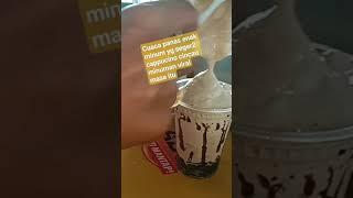 minuman viral cappucino cincau #viral #kuliner #seger#cuaca panas#yt  redianto abg sayang.