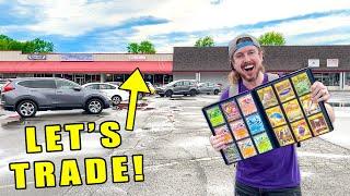 I Traded Pokemon Cards to Fans Using My EPIC Binder