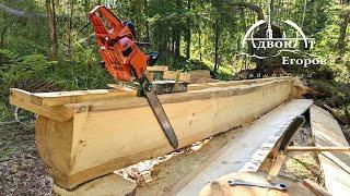 Self–propelled Chainsaw  Turning Logs into Perfect Boards