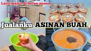 JUALANKU ASINAN BUAH LARIS MANIS DI BULAN PUASA#asinanbuahsegar #idejualan #jualanonline #irt