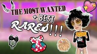 THE MOST WANTEDBEST RARES ON MSP