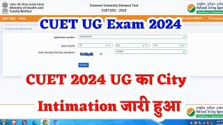  CUET UG City Intimation 2024 Kaise Dekhe ? How to Check CUET UG City Allotment 2024? Download Link