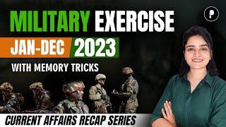 Military Exercises 2023 Complete List  Current Affairs 2023 with Mnemonics  Parcham Classes