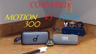 Cornered  Soundcore Motion 300 vs JBL Flip 6 - Bluetooth Speaker Battle ️ Custom EQ Weigh In ️