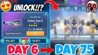 DAY 6 To DAY 75   Ember Gun 6 Unlock  Mech Arena F2P - Mech Arena