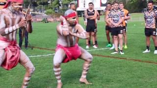 Indigenous Performers at training