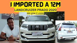 I imported a 12M TOYOTA LANDCRUIZER PRADO TZG 2020. see how it looks. PAMURICK SHOW