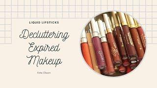 EXPIRED MAKEUP DECLUTTER  Liquid Lipsticks  January 2021