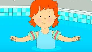 Schwimmen lernen  Caillou auf Deutsch