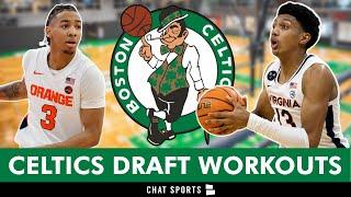 Boston Celtics News Celtics Workout 4 Players Prior To 2024 NBA Draft After NBA Finals